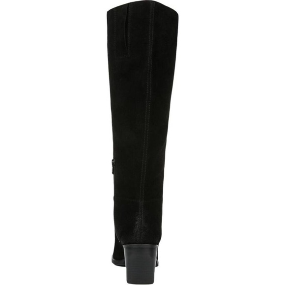 Naturalizer Fae Black Suede Knee High Boot 8M - Picture 2 of 9